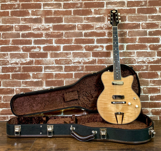 Yanuziello Electric 2013 Natural/Ivory 22 1/2" Scale, Excellent + Maple/Alder 5lbs 3.2oz (Video Demo)