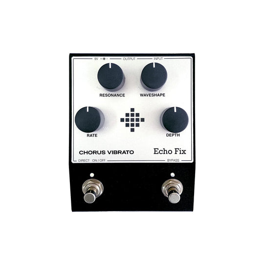 Echo Fix EF-P3 Chorus Vibrato 2024 - Present - Black / Silver. NEW, (Authorized Dealer)