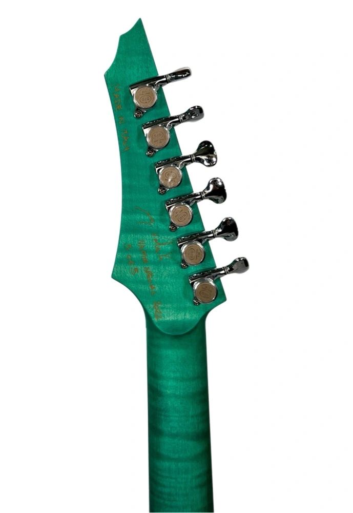 Valenti Guitars Callisto Carved Top 2022 Teal Green / Black, NAMM Special 1 of 5 NEW (Authorized Dealer)