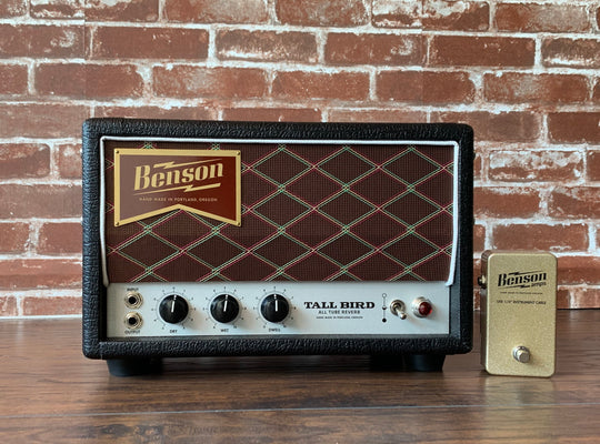 Benson Amps Tall Bird All Tube Reverb Unit 2019 Black/Diamond Grill