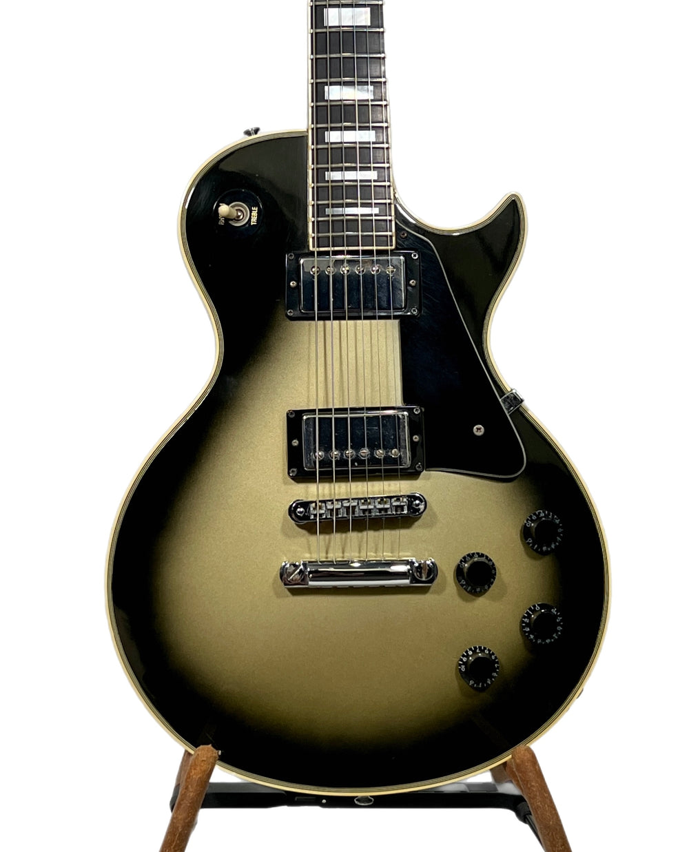 Gibson Les Paul Custom 1979 Silver Burst w/ OHSC Great Condition & Playability (1-owner guitar)