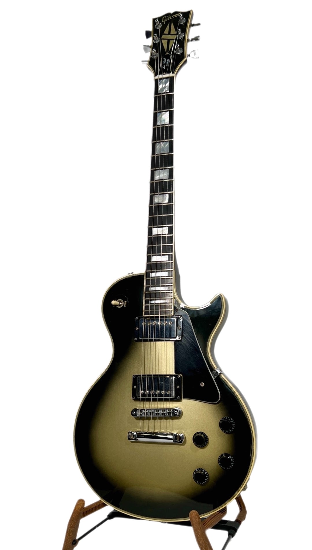 Gibson Les Paul Custom 1979 Silver Burst w/ OHSC Great Condition & Playability (1-owner guitar)
