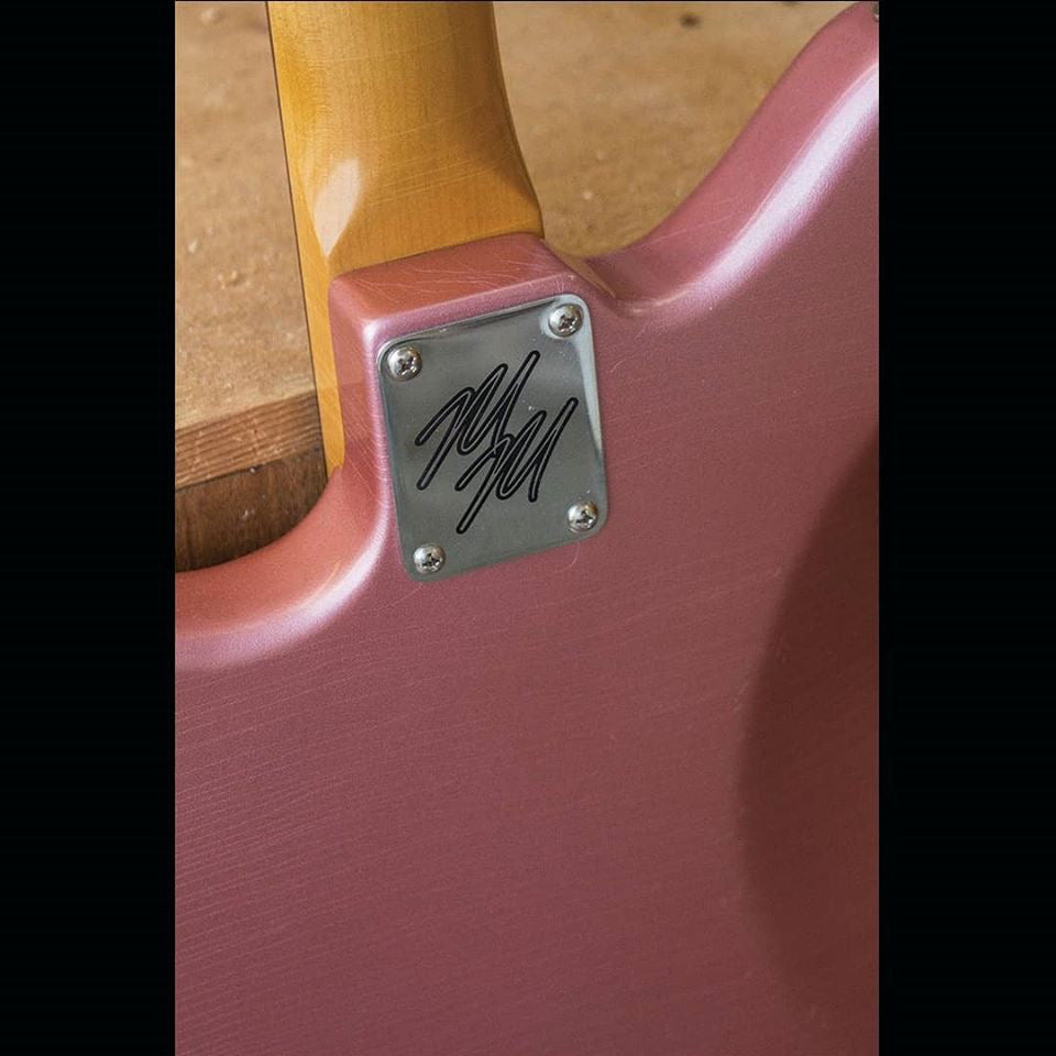 Mario Guitars Jazz-Style Offset 2019 Burgundy Mist Metallic.  "Authorized Mario Guitars Dealer"