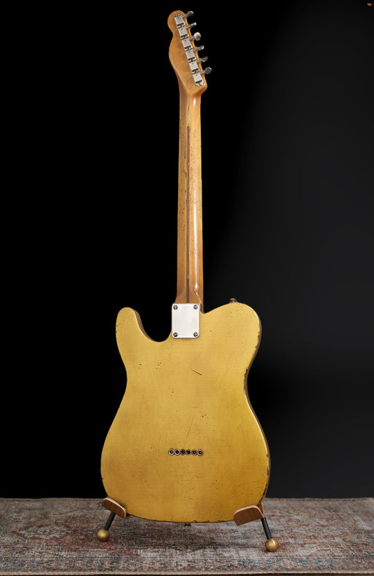 Nacho Banos 1949 Prototype, Chambered Hollow Body w/ “PAF” Style Pickups 2019 - Aged Gold. Collector Owned. 5lbs 15oz by Nacho Banos