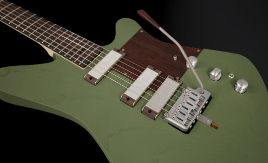 Tao Guitars Sutorato “U-A-M” - Lincoln Green (black filled pores) w/ ABM 2-Point Trem. NEW (Authorized Dealer) *VIDEO ADDED*