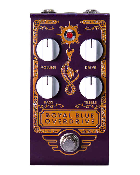 Royal Blue Overdrive Handwired by South Shore Guitar Boutique