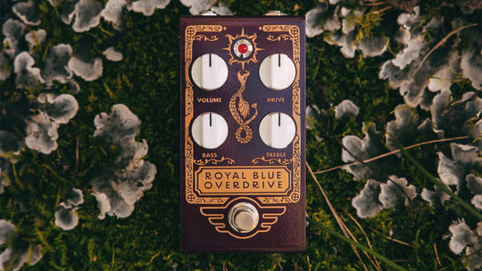 Royal Blue Overdrive Handwired by South Shore Guitar Boutique