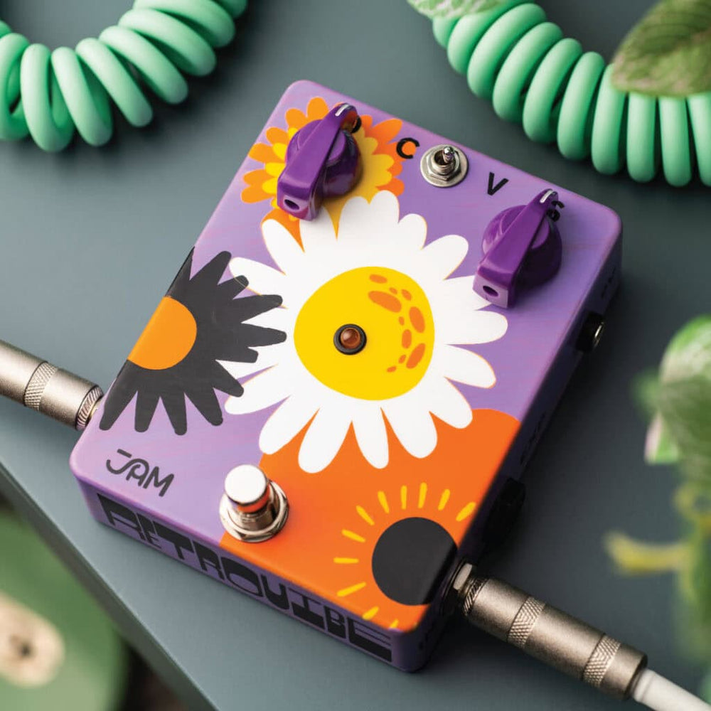 JAM Pedals Retrovibe MK.3 - Graphics. NEW, (Authorized Dealer)