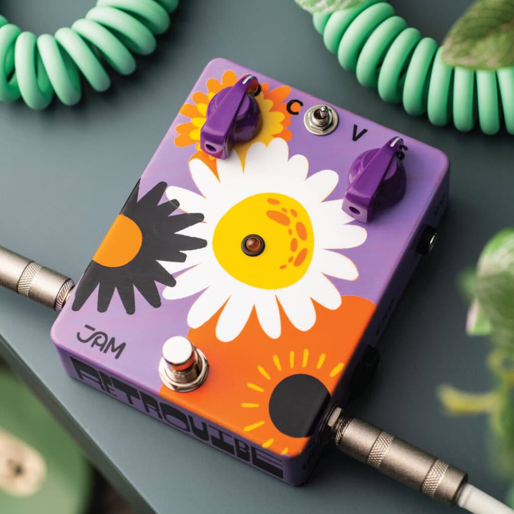JAM Pedals Retrovibe MK.3 - Graphics. NEW, (Authorized Dealer)