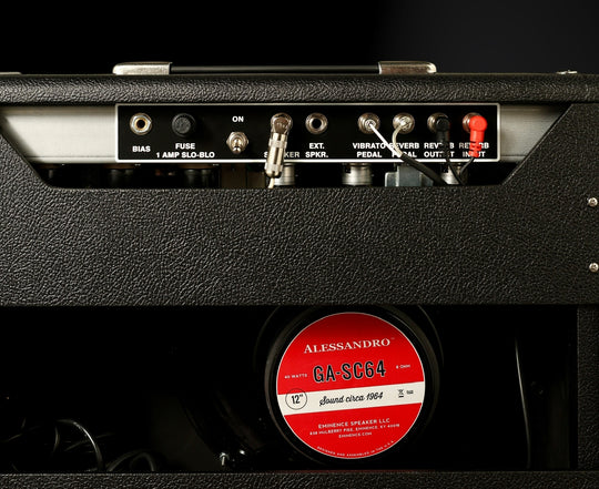Headstrong Lil’ King Reverb - Black / Aged Silver. GA-SC64 12”