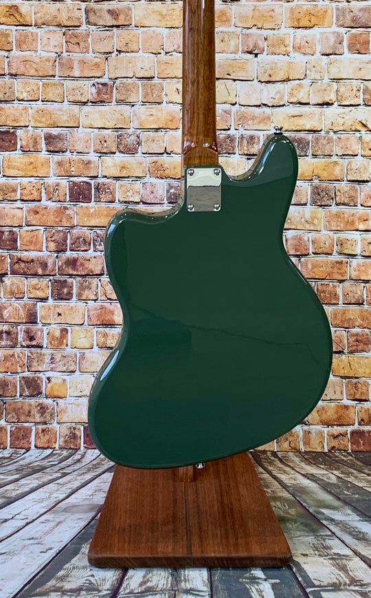 Bilt Zaftig 2019 Olive Drab w/ Lollar Staple P-90's & Black Mastery Hardware