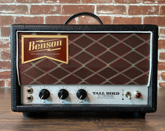 Benson Amps Tall Bird All Tube Reverb Unit 2019 Black/Diamond Grill