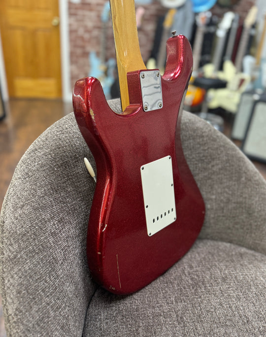 Fender Custom Shop “Not-Rod” ’60s Stratocaster - 2019 - Red Sparkle Relic. Master Built by Mark Kendrick