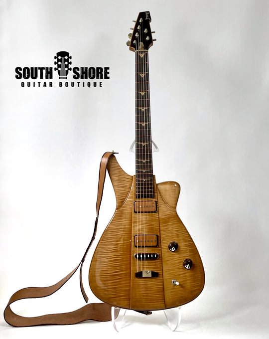 Jesselli Guitars “3-Piece Special” Flame Maple. Fully Hollow & Carved 2021 / NEW (Authorized Dealer)