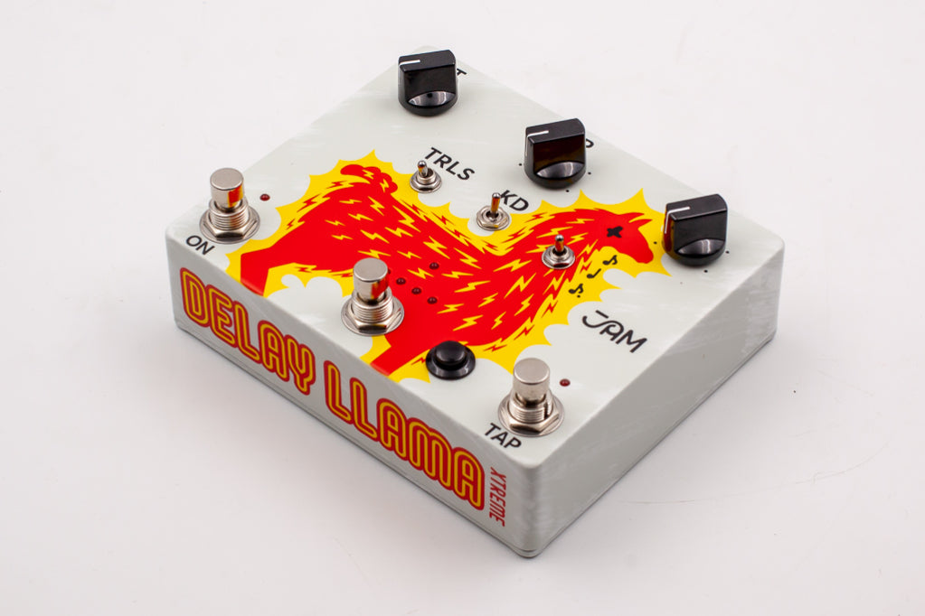JAM Pedals Delay Llama Xtreme 2024 - Graphics. NEW, (Authorized Dealer)