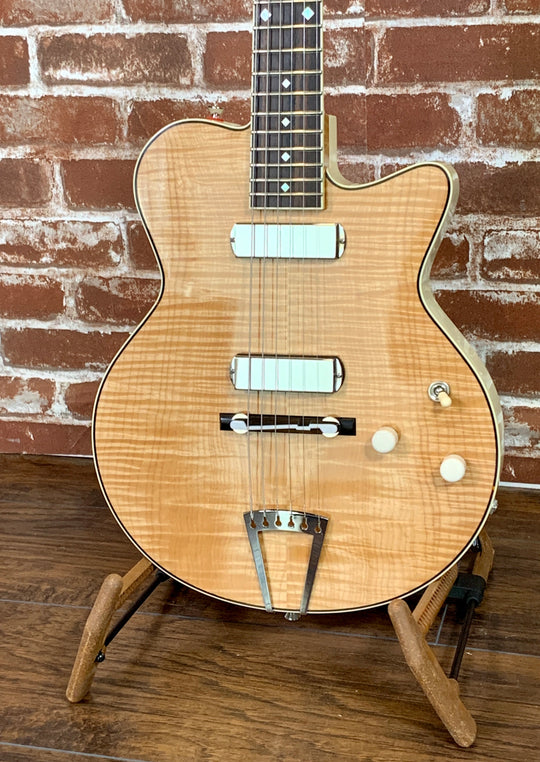 Yanuziello Electric 2013 Natural/Ivory 22 1/2" Scale, Excellent + Maple/Alder 5lbs 3.2oz (Video Demo)