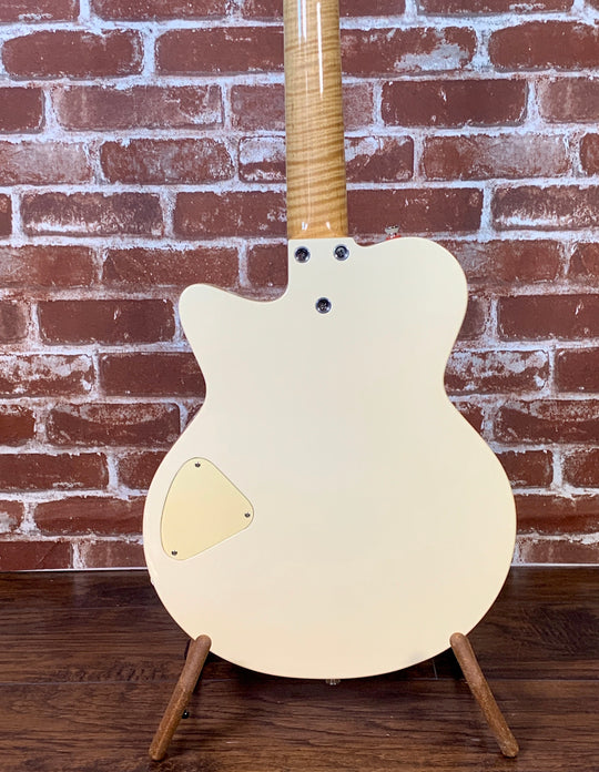 Yanuziello Electric 2013 Natural/Ivory 22 1/2" Scale, Excellent + Maple/Alder 5lbs 3.2oz (Video Demo)