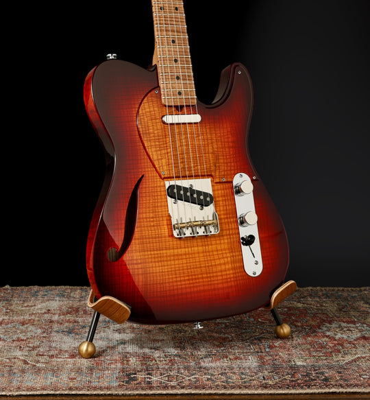 CP Thornton - 20th Anniversary Thinline - Figured Ash / Dark Burst. Ron Ellis Pickups. New Arrival. (Authorized Dealer)