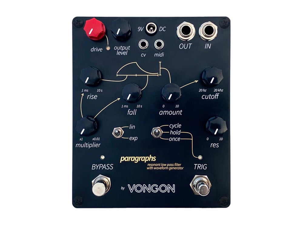 Vongon PARAGRAPHS Res LPF & Waveform Generator 2022, NEW (Authorized Dealer)