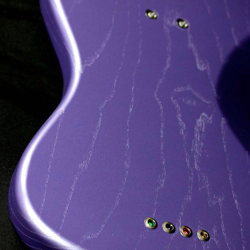 Deimel Firestar Bass 2019 Purple Matt Metallic Authorized Deimal Guitar Works Dealer in the USA