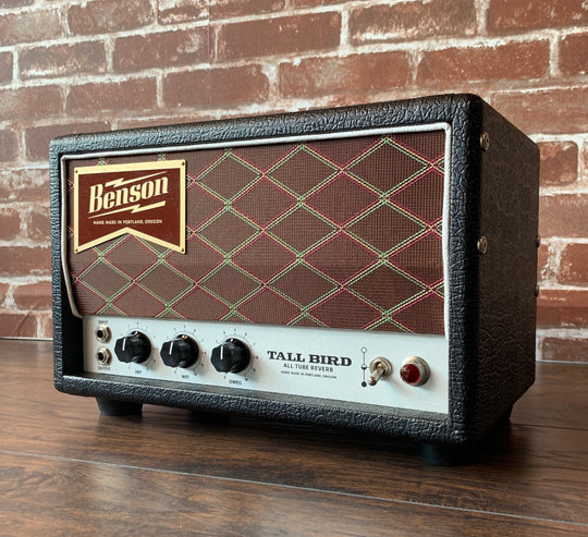 Benson Amps Tall Bird All Tube Reverb Unit 2019 Black/Diamond Grill