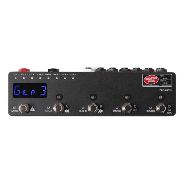 Disaster Area Designs DPC-5 Gen3 Black.  "Authorized Dealer"