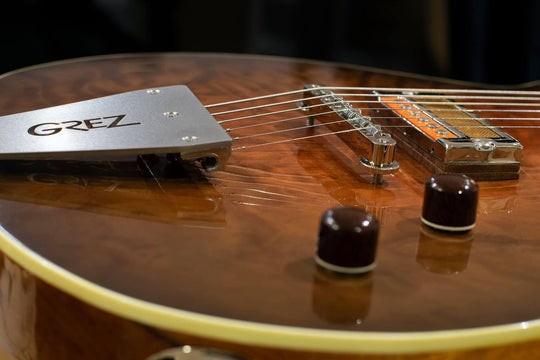 Grez Mendocino Custom 2021 Dark Burst Quilt Top, Binding & Novak Gold-Foils NEW (Authorized Dealer)