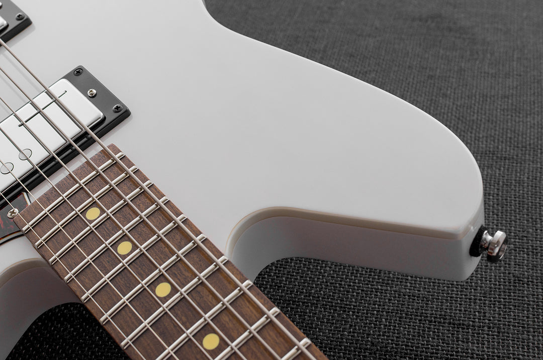 Reverend Descent W Baritone Guitar Trans White.  "Authorized Dealer"
