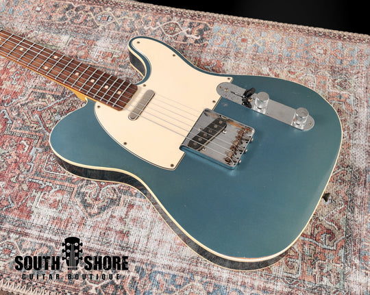 Mario T-Style - Deep Lake Placid Blue, Double Bound, Madagascar Rosewood board. NEW, Authorized Dealer)