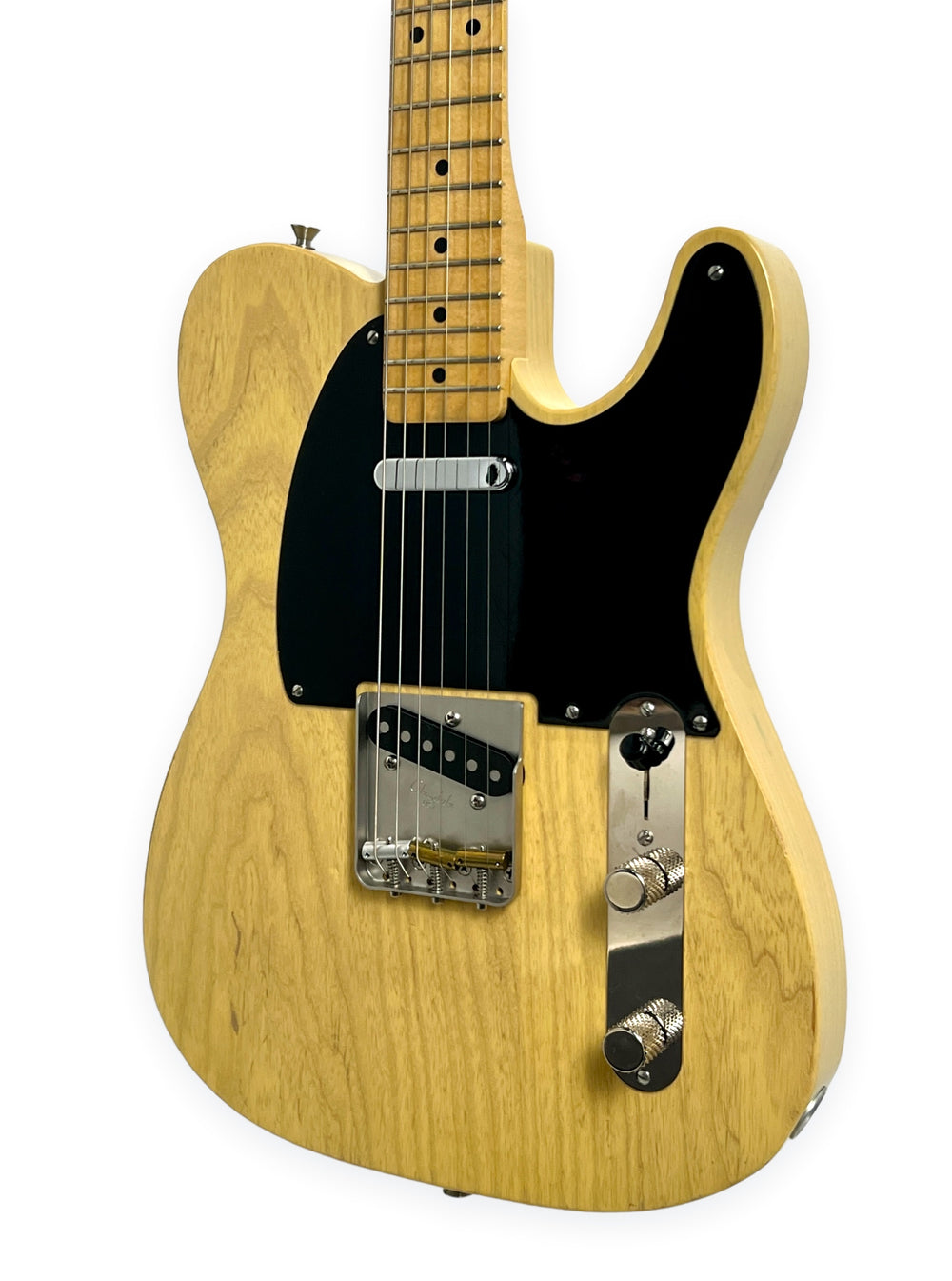 Saul Koll Blackguard Tele, Butterscotch Blonde, Circa 2001-2003. Lollar pickups / Glendale hardware.