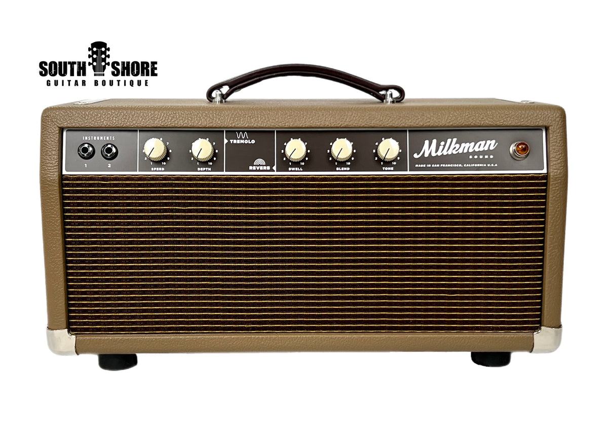 Milkman Sound Reverb & Harmonic Tremolo Unit 2021 - Brown. Display model. (Authorized Milkman Dealer) by Milkman