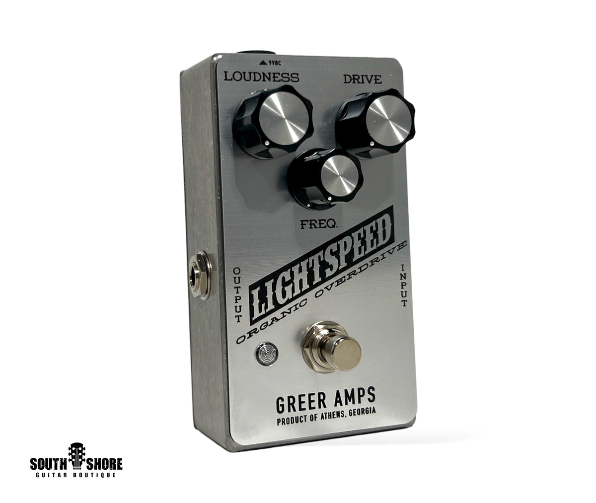 Greer Amps Lightspeed Organic Overdrive - Silver. NEW (Authorized Dealer) by Greer