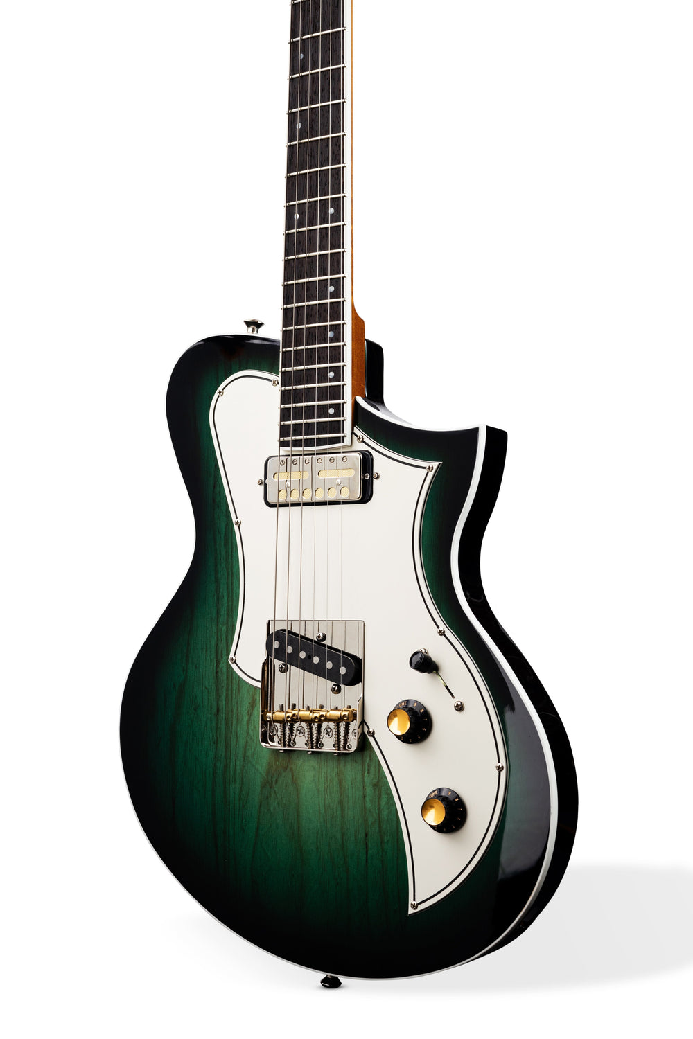 Kauer Guitars Korona 2022 Green Burst, NEW (Authorized Dealer)