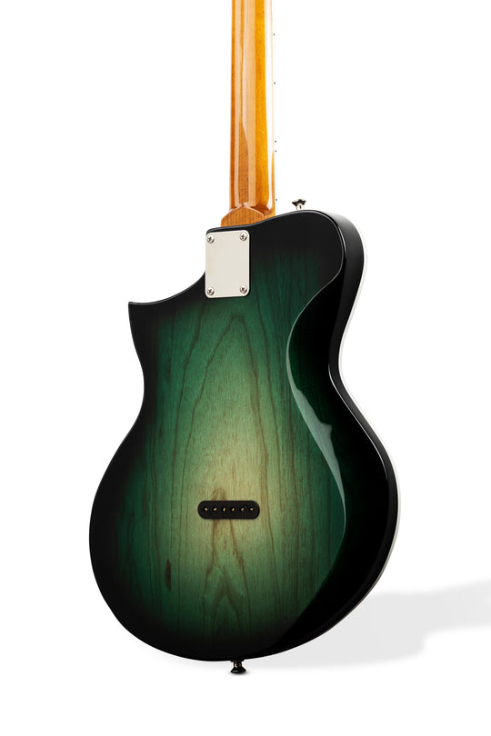 Kauer Guitars Korona 2022 Green Burst, NEW (Authorized Dealer)