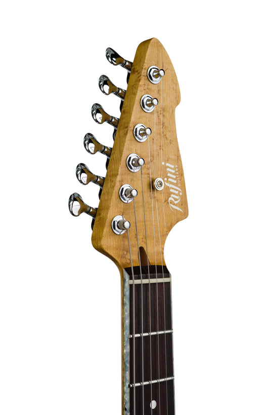 Rufini Guitars Montefalco Semi-Hollow - Aztec Gold. NEW (Authorized Dealer)