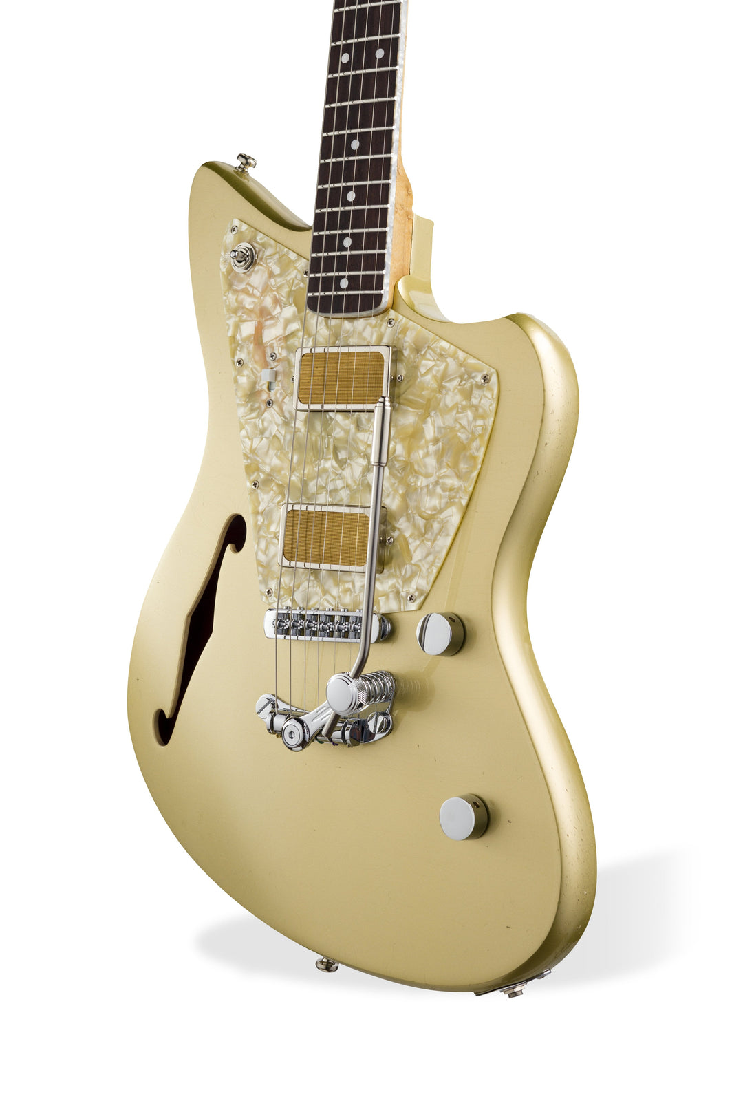 Rufini Guitars Montefalco Semi-Hollow - Aztec Gold. NEW (Authorized Dealer)