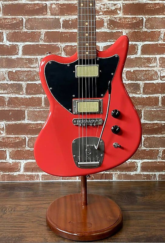 Prisma Guitars Sunset Custom, Red, Light Relic, Mojo UK Gold Foil's, New 2020 (Authorized Dealer)