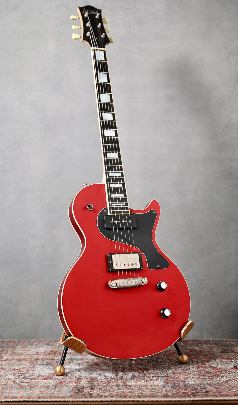 Nik Huber - Krautster II Custom - 2019- Candy Apple Red / Flame Maple Neck (That Pedal Show)