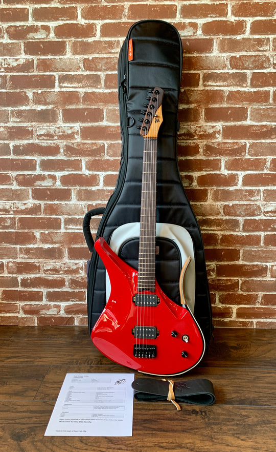 Dean Gordon Guitars 2020 Virtus, "Ferrari" Corsa Red, NEW (Authorized Dealer) *DEMO VIDEO ADDED*