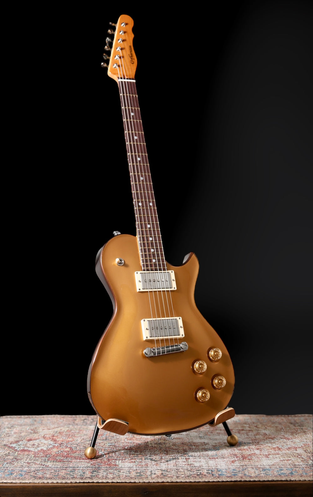 CP Thornton Contoured Legend - 2025 - Gold Top / Sunset Bronze w/ Ron Ellis Ellisonics. NEW (Authorized Dealer)
