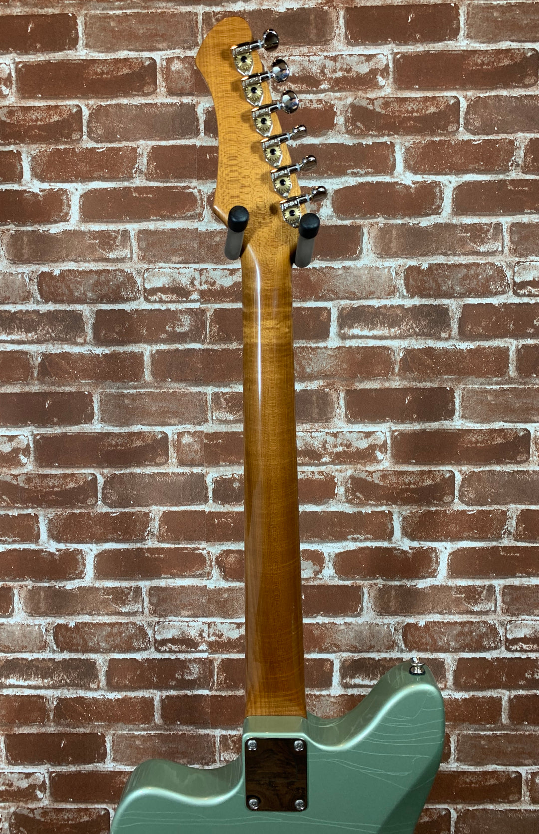 Ronin Coyote 2019 Aged Pinecrest Green Metallic Black Mastery Vibrato and Stormcrow Foil-Buckers