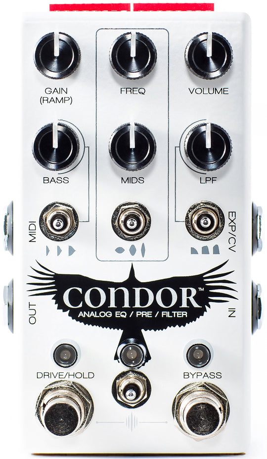 Chase Bliss Audio Condor Analog EQ/Pre/Filter (Authorized Dealer) by Chase Bliss Audio