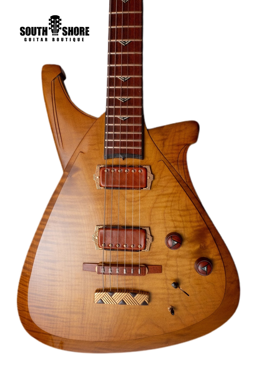 Jesselli Guitars Modernaire Style 2 Hollow 1-Piece Body NEW 2021 (Authorized Dealer) *Video Added*