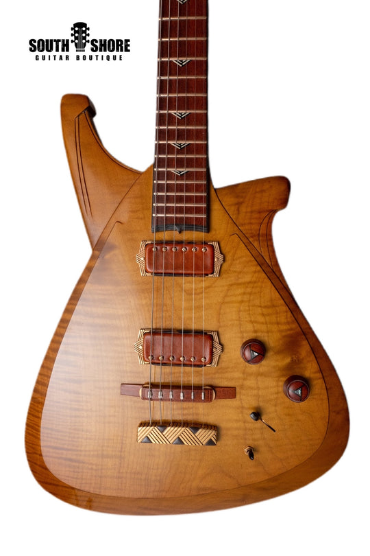 Jesselli Guitars Modernaire Style 2 Hollow 1-Piece Body NEW 2021 (Authorized Dealer) *Video Added*