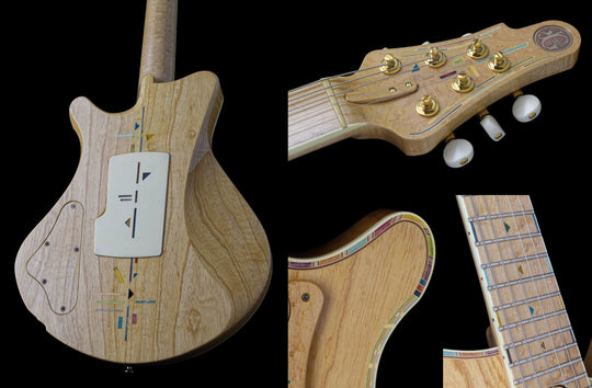 Jersey Girl Homemade Guitars Coota-Robitz  2025 - Ash / Figured Maple. NEW, (Authorized Dealer)