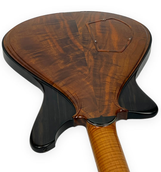 Jesselli Guitars Modernaire Circa 1989-1990 Natural Walnut & Ebony (Authorized Jesselli Dealer) *Final price drop*