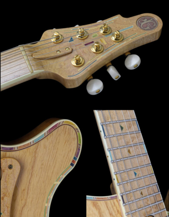 Jersey Girl Homemade Guitars Coota-Robitz  2025 - Ash / Figured Maple. NEW, (Authorized Dealer)