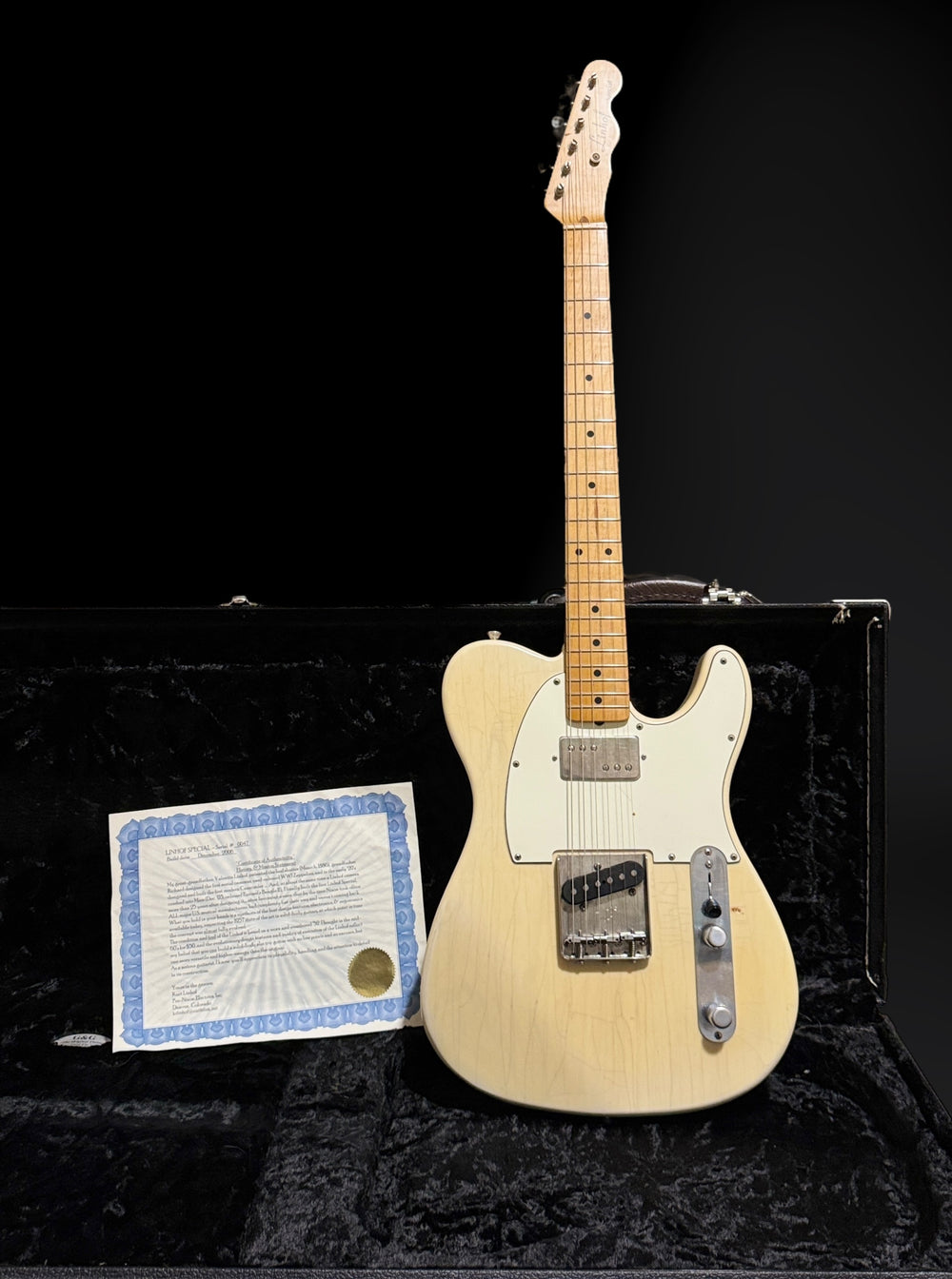Linhof Special T - JW Black - 2006 - Aged White Blonde / Maple. Bill Frisell’s Luthier (Rare) Post Fender Custom Shop
