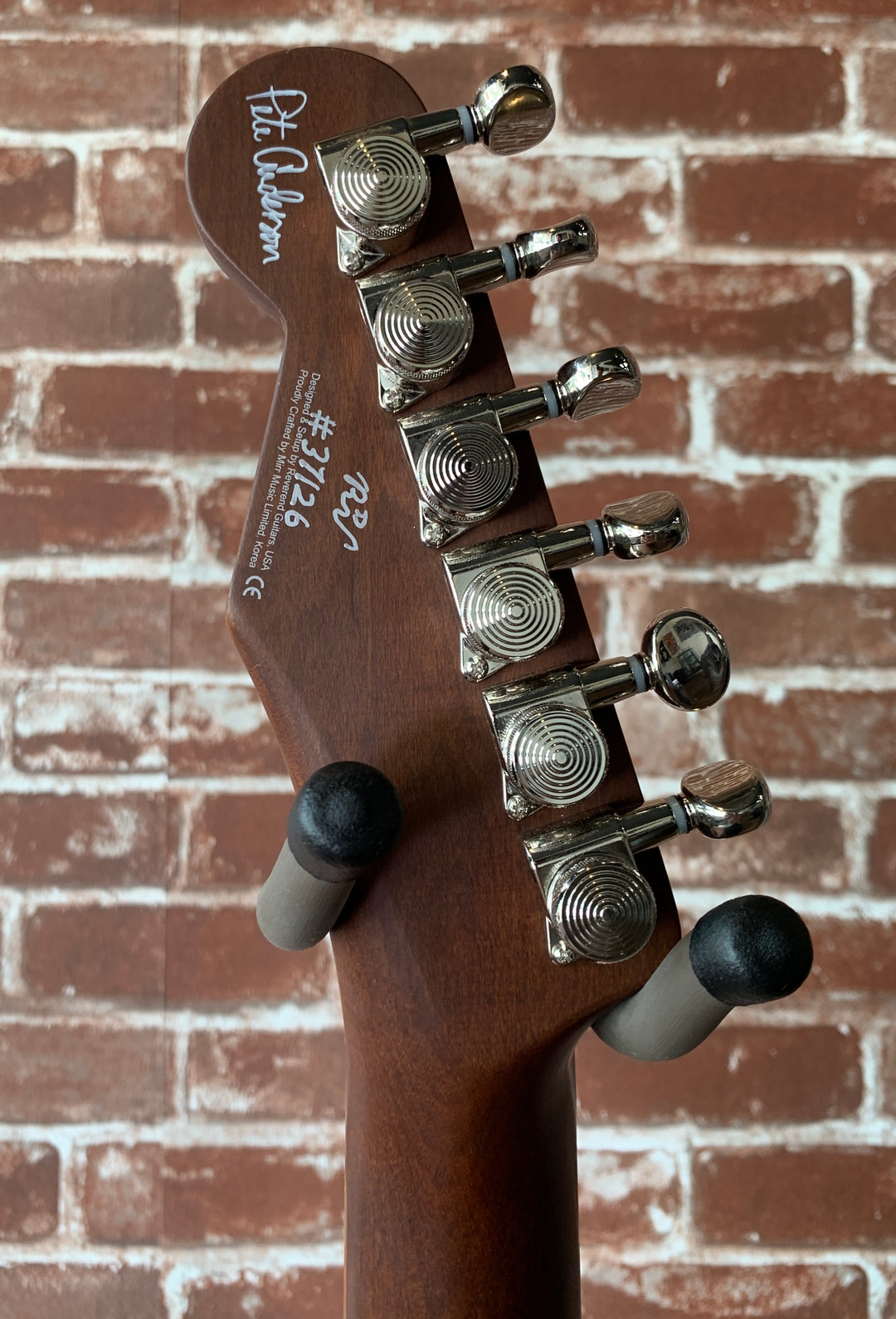 Reverend Pete Anderson Eastsider T Satin Burnt Brick.  "Authorized Dealer"