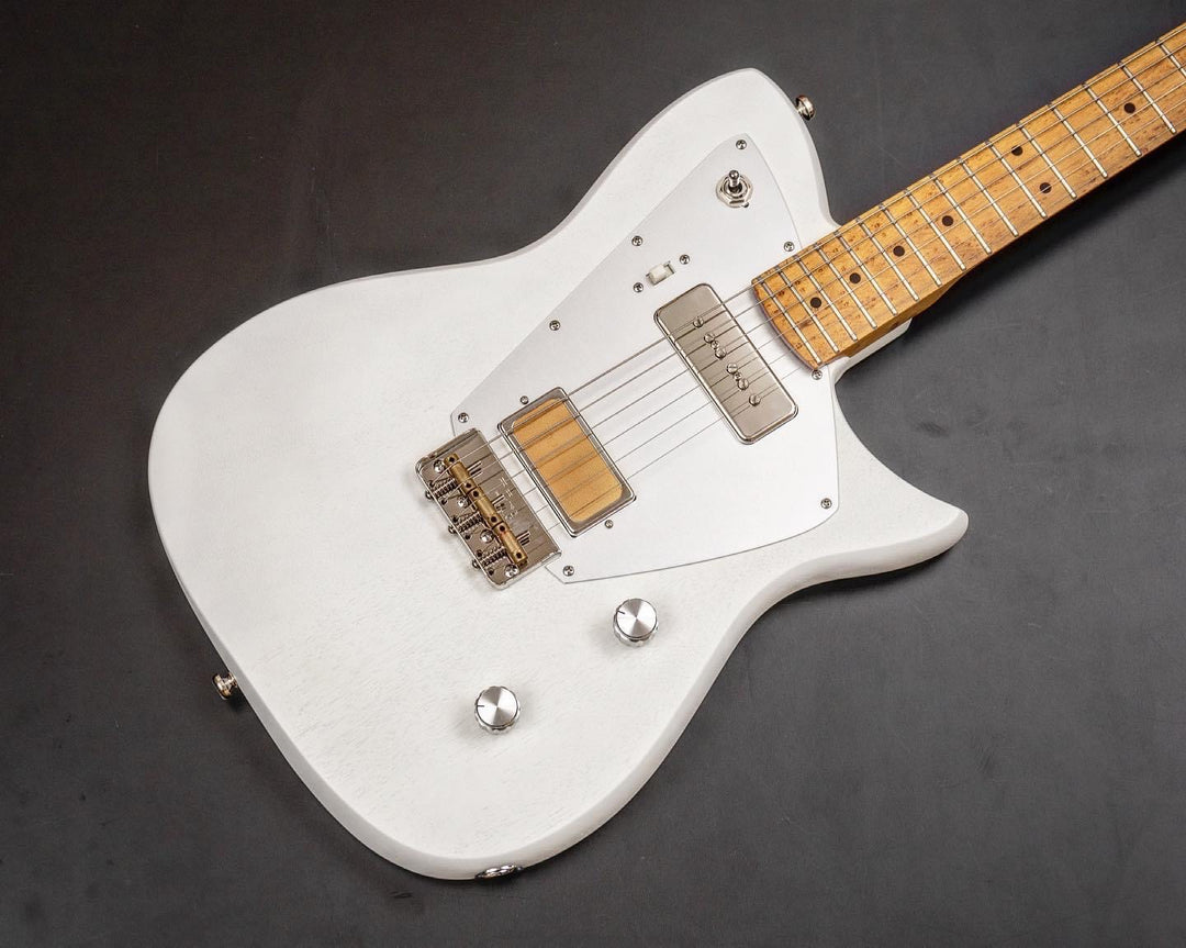 Rufini Guitars Zyco - Bianco Neve (aka Snow White) - Birdseye Maple. NEW. (Authorized Dealer)